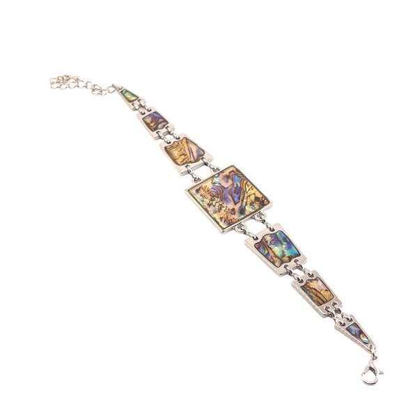 Queen of the Sea Natural Abalone Paua Silver Handcrafted Abalone Shell and Silve - Picture 4 of 10